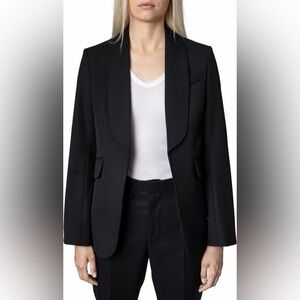 Zadig & Voltaire Shawl Collar Jacket/ Blazer